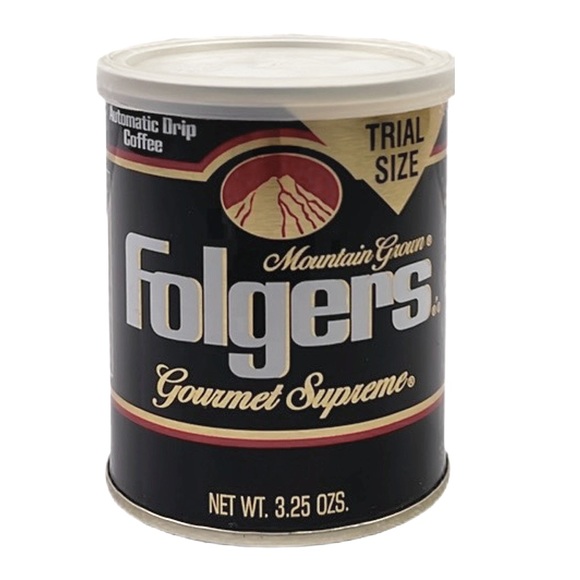 Vintage Rare Trial Size Folgers Gourmet Supreme 1989 Automatic Drip Coffee - Picture 6 of 6